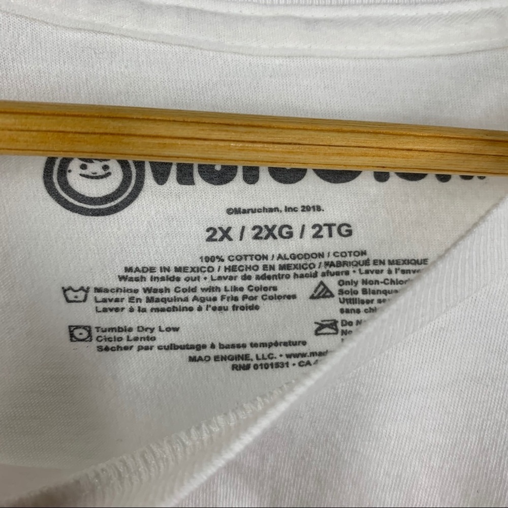 Unisex Maruchan Ramen Graphic shirt Size 2X - Picture 3 of 3